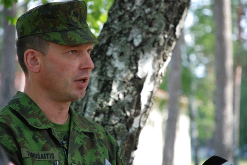 Jungtinio štabo viršininkui pulkininkui Vilmantui Tamošaičiui suteiktas brigados generolo laipsnis