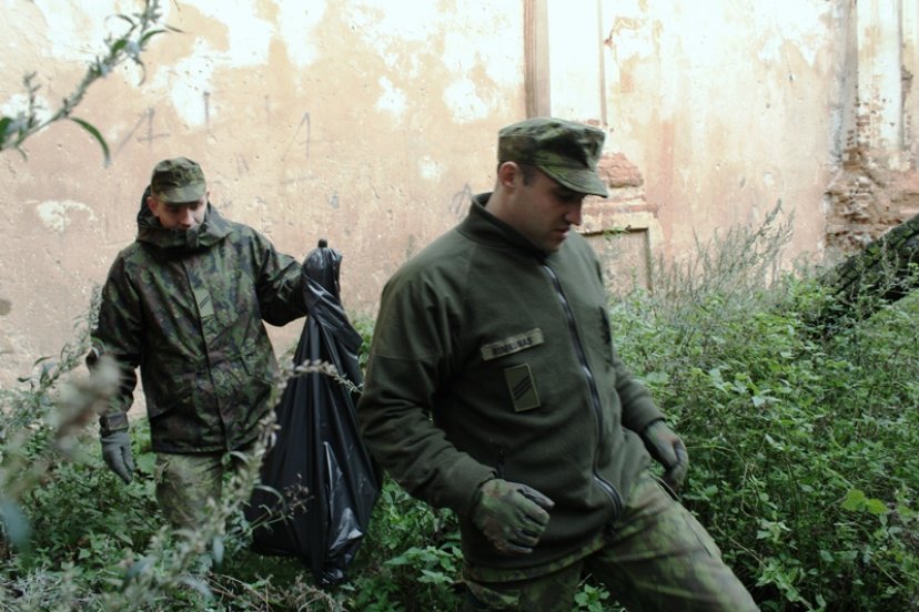 Mindaugo bataliono kariai rūpinasi šalies kultūriniu paveldu