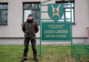 Juozo Lukšos mokymo centre parengti šarvuočių M 113 vadai - 2