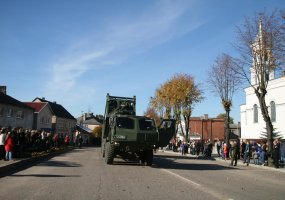 Marijampolės įgulos kariai Kalvarijos gyventojus supažindino su kariuomene  - 1