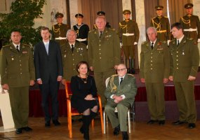 Kauno karininkų ramovėje paminėtas ulono Juozo Vainausko 100 metų jubiliejus - 2