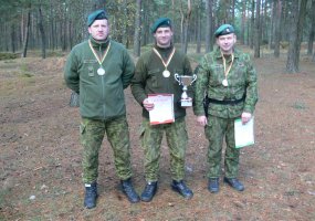 Gaižiūnų poligone vyko kariuomenės ir vidaus tarnybų snaiperinio šaudymo varžybos  - 5