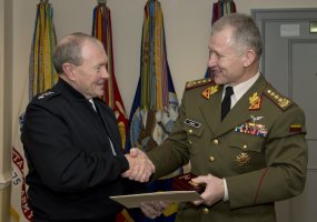 Chief of Defence and high-ranking U.S. officials discussed perspectives of the operation in... - 1