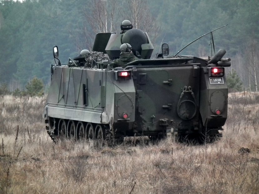 Juozo Lukšos mokymo centre parengti šarvuočių M 113 vadai