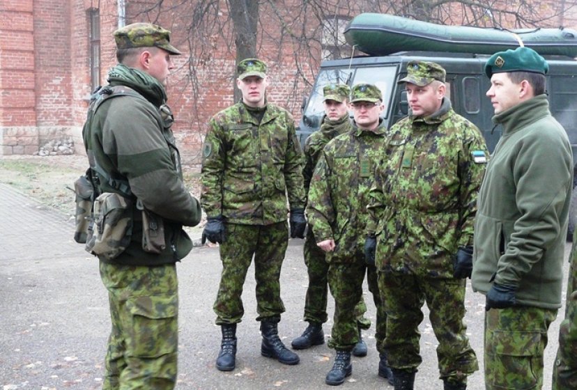 Lietuvos karo inžinieriai pratybų metu demonstravo galimybes kolegoms iš Estijos 