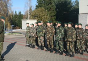 Gedimino štabo batalione baigėsi tradicinė jaunųjų šaulių stovykla - 1