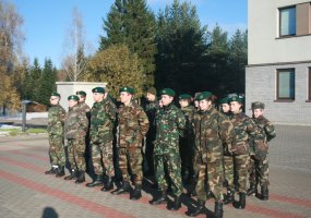 Gedimino štabo batalione baigėsi tradicinė jaunųjų šaulių stovykla - 4