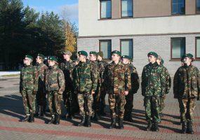 Gedimino štabo batalione baigėsi tradicinė jaunųjų šaulių stovykla - 5