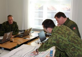 Brigados „Geležinis Vilkas“ kariai tarptautiniuose mokymuose Danijoje tobulina karinių operacijų... - 2