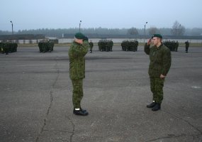 Birutės bataliono kariai minėjo kovinės vėliavos įteikimo dieną - 1