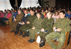 Mindaugo bataliono kariai dalyvavo Lietuvos kariuomenės dienai skirtoje pamokoje - 2