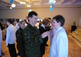 Mindaugo bataliono kariai dalyvavo Lietuvos kariuomenės dienai skirtoje pamokoje - 3