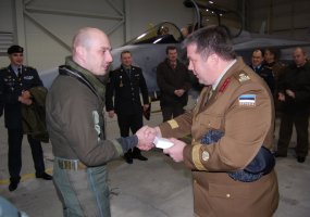 Baltijos gynybos koledžo atstovai lankėsi Aviacijos bazėje - 5