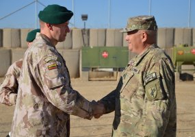Land Force Commander visits Lithuanian peacekeepers in Afghanistan  - 1