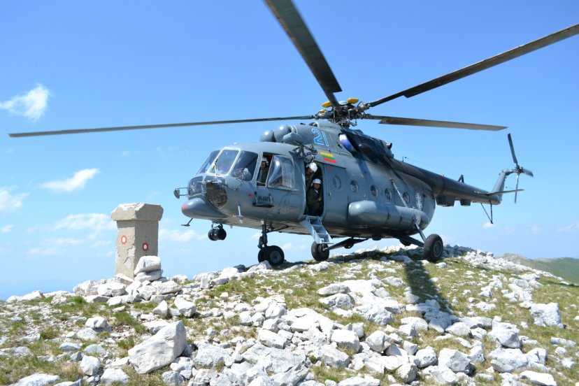 Afganistano pilotus mokysiantys Lietuvos kariai treniravosi Kroatijoje