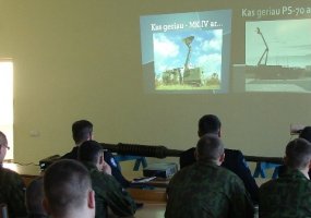 Oro gynybos batalione paminėta artilerijos globėjos Šv. Barboros diena - 2