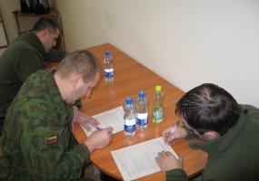 Logistikos valdybos kariai neatlygintinai davė kraujo  - 2