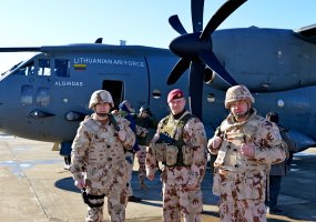 Chief of Defence of Lithuania visited Lithuanian servicemembers in Afghanistan - 1