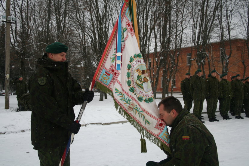 Birutės batalione vyko vado pasikeitimo ceremonija