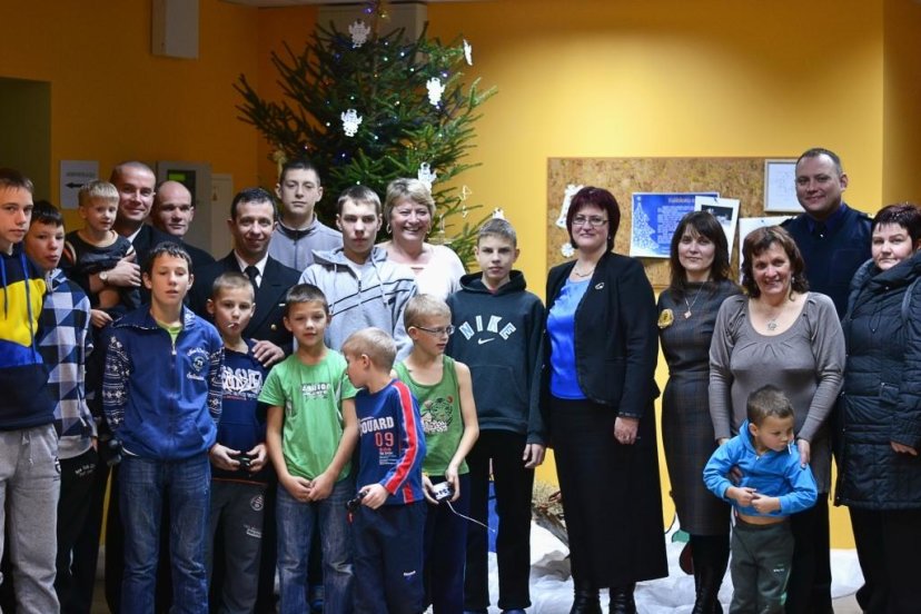 Laivūnų klubo nariai lankė Šilalės rajono vaikų globos namų auklėtinius