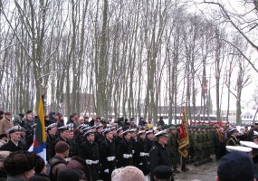 Klaipėdos įgūlos kariai dalyvavo Klaipėdos prijungimo prie Lietuvos 90-ųjų metinių minėjime - 1