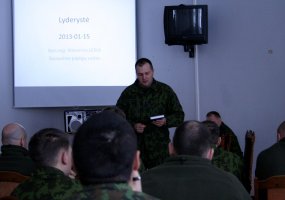 Alytaus įguloje viešėjo Sausumos pajėgų vadas - 1