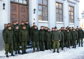 Sausumos pajėgų kariai Klaipėdoje paminėjo 90-ąsias sukilimo metines - 4