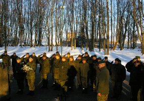 Sausumos pajėgų kariai Klaipėdoje paminėjo 90-ąsias sukilimo metines - 5