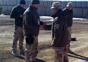 Apdovanoti misiją Afganistane baigiantys aštuntosios Nacionalinio paramos elemento pamainos kariai - 2