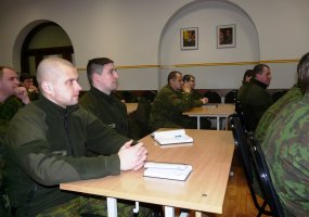 Krašto apsaugos savanorių pajėgų karininkai mokėsi planuoti inžinerines kliūtis - 6