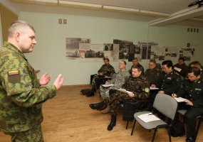 Military representatives of foreign countries visited the Headquarters of the National Defence... - 2