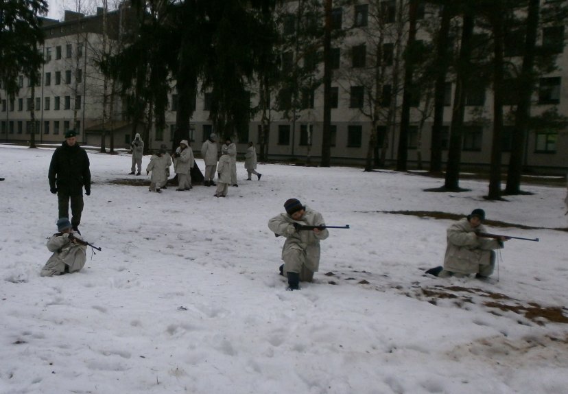 Sausumos pajėgų Juozo Lukšos mokymo centre pirmieji jaunųjų šaulių mokymai