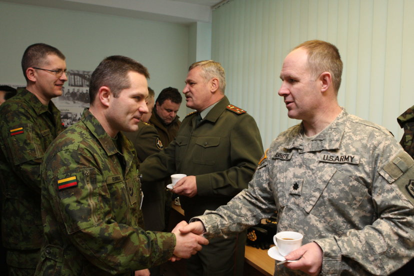 Military representatives of foreign countries visited the Headquarters of the National Defence...