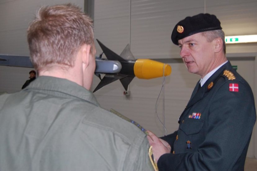 Chief of Defence of Denmark paid a visit to Šiauliai Air Base 