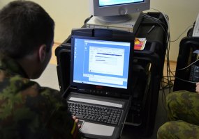 Kaune vyko Sausumos pajėgų ryšininkų pratybos „Aukštaitijos šauklys 2013“ - 3