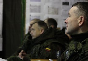 Rukloje prasidėjo štabų mokymai ,,Sumanus vilkas II - 1