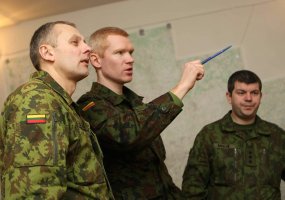 Krašto apsaugos savanorių pajėgose - štabų mokymai  - 3
