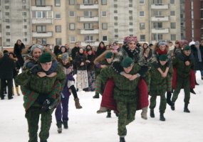 Lietuvos kariai linksmai paminėjo Užgavėnes - 4