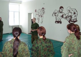Karo policininkai dalijosi patirtimi su šauliais - 2