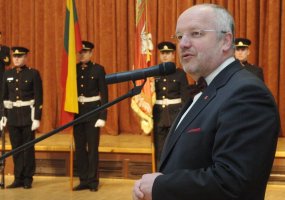 Prisiekė per 100 Jaunesniųjų karininkų vadų mokymuose dalyvaujančių studentų - 2