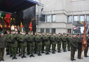 Prisiekė per 100 Jaunesniųjų karininkų vadų mokymuose dalyvaujančių studentų - 3