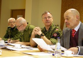 Sausumos pajėgų štabe susitiko jungtinė Danijos ir Lietuvos karinė darbo grupė - 3