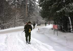 Juozo Vitkaus inžinerijos bataliono sunkioji technika sudrebino Rokų poligoną - 4