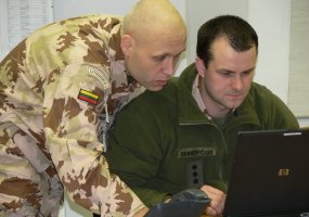 Misijai Afganistano Goro provincijoje besirengiančios paskutiniosios Lietuvos karių pamainos... - 2