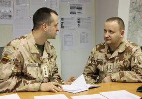 Misijai Afganistano Goro provincijoje besirengiančios paskutiniosios Lietuvos karių pamainos... - 5