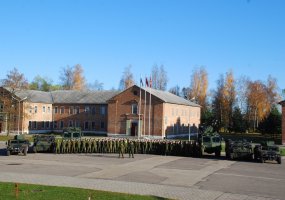 Lithuanian troops get ready for standby in a European Union Battlegroup  - 1
