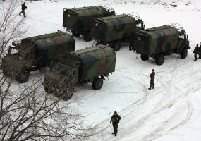 Troops of the Mechanised Infantry Brigade Iron Wolf prepare for a Danish-hosted military exercise  - 2