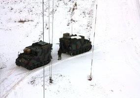 Troops of the Mechanised Infantry Brigade Iron Wolf prepare for a Danish-hosted military exercise  - 3