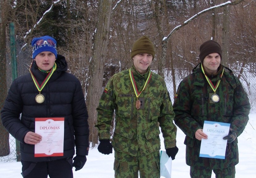 Pirmą kartą vyko Lietuvos kariuomenės slidinėjimo čempionatas