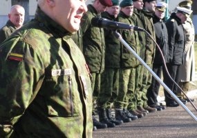 Į atsargą išleistas Krašto apsaugos savanorių pajėgų Žemaičių apygardos 3-iosios rinktinės vadas - 5